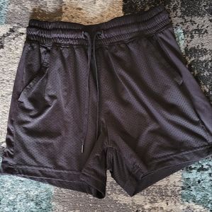 Women's Athletic Works Solid Black Jersey Comfy Athletic Shorts Sz XS (0-2)